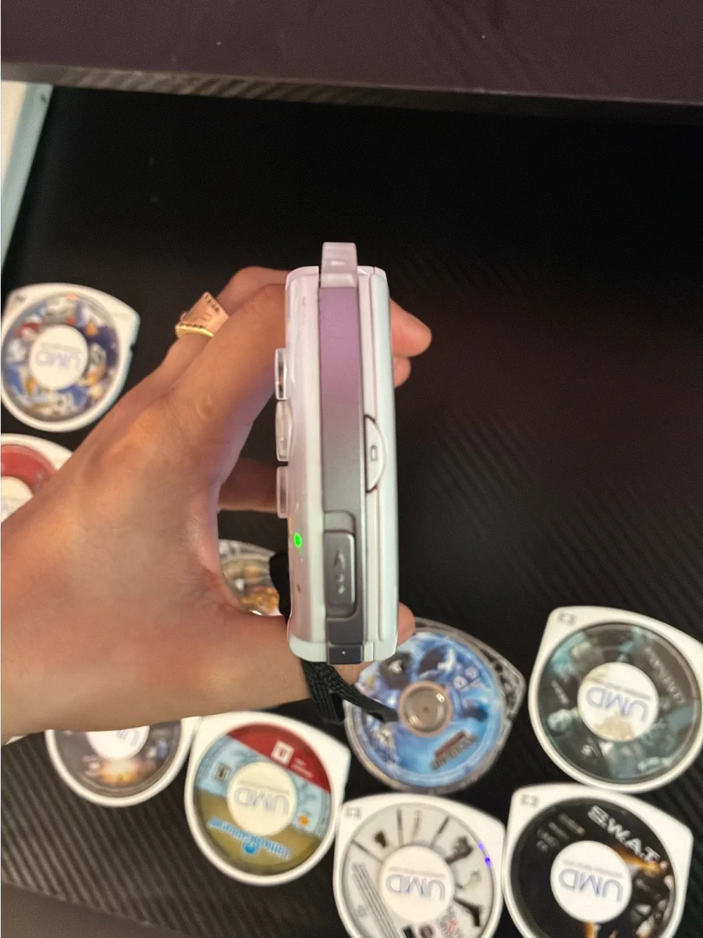 Sony pearl white PSP (3001)